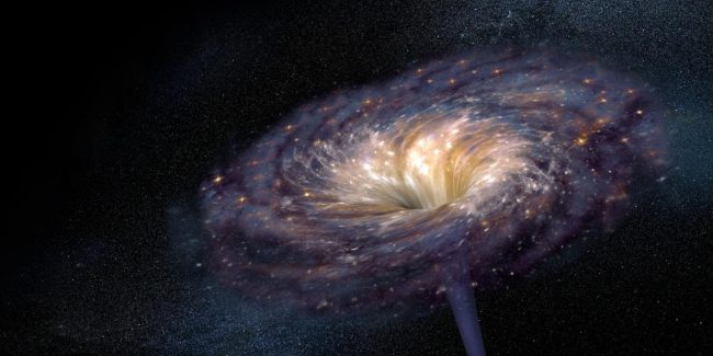Фото - Что происходит, когда испаряется сингулярность черной дыры?