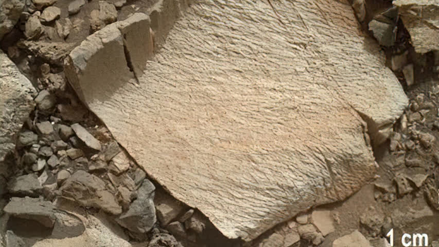 Фото - Доказано происхождение редкого минерала тридимита на Марсе