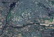 Фото - Российский спутник сфотографировал обмелевшие из-за засухи европейские реки