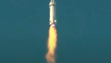 Фото - Аварийное «катапультирование» корабля c ракеты New Shepard сняли на видео