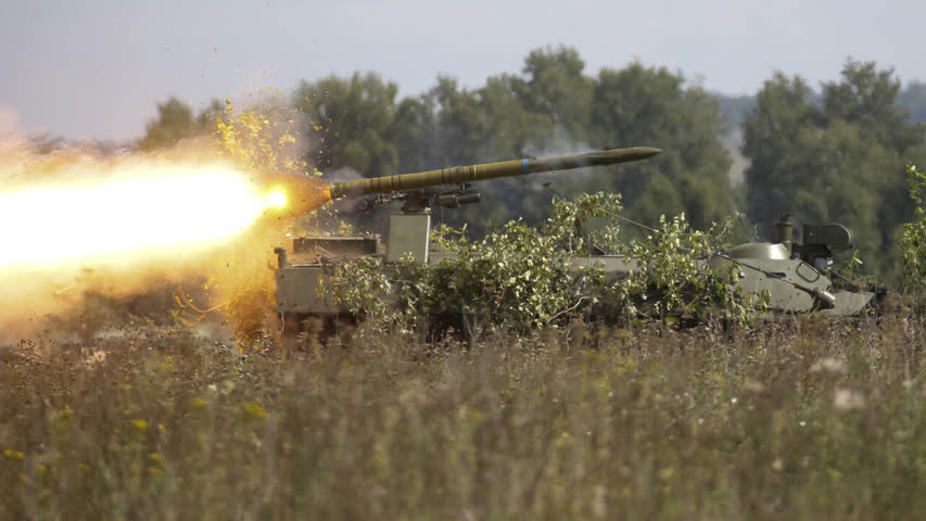 Фото - Российские артиллеристы уничтожили «противника» из ПТРК «Штурм-С» на учениях