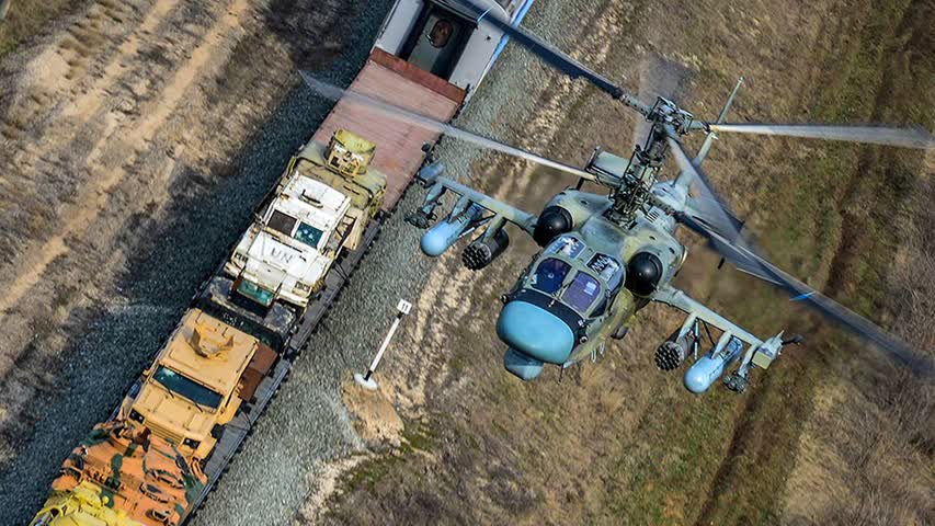 Фото - В Минобороны рассказали о тактике применения ударных вертолетов