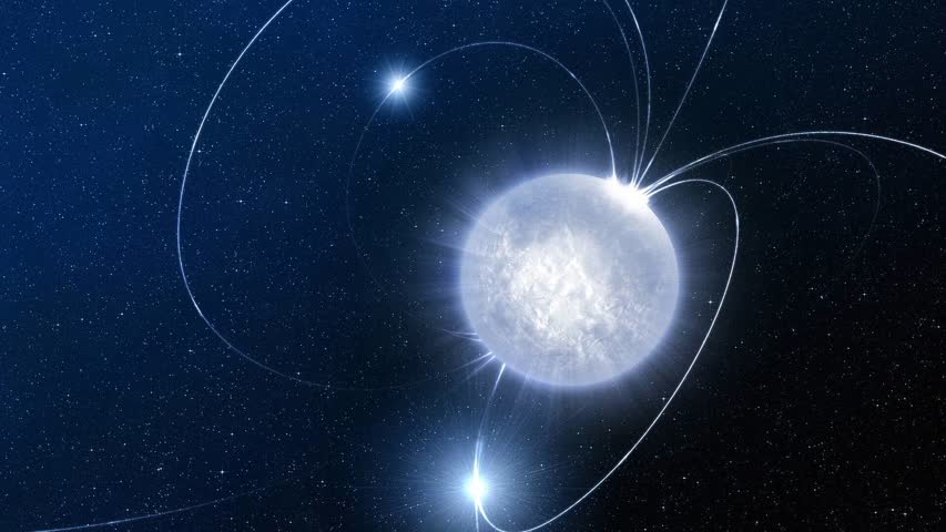 Фото - Обнаружена колеблющаяся как юла нейтронная звезда
