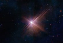 Фото - Телескоп James Webb сфотографировал космические «годичные кольца» звезды