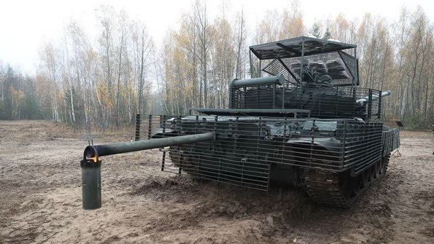 Фото - В Белоруссии оснастили Т-72 «печкой»