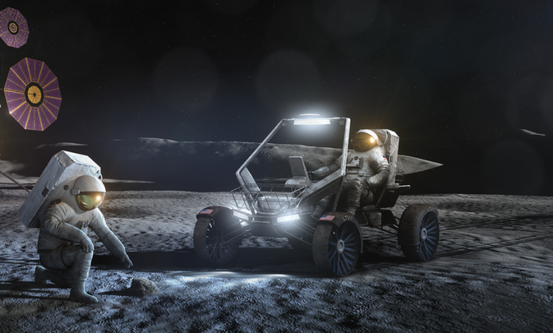 Фото - NASA объявило конкурс на создание сверхлегкого лунного автомобиля